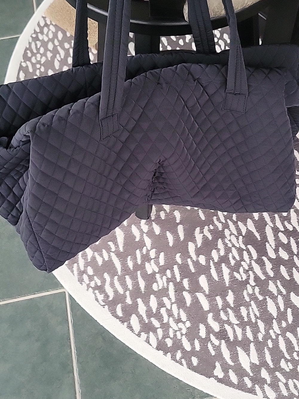 Vera Bradley Quilted Moonless Night Color - Picture 3 of 4